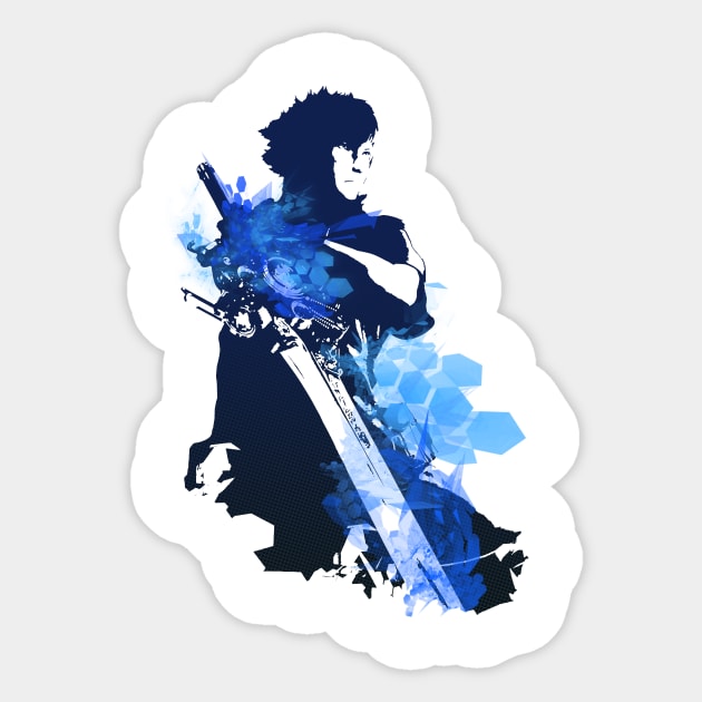 blue noctis Sticker by Pescapin